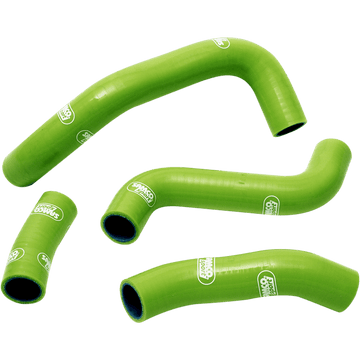 SAMCO SPORT Radiator Hose Kit Green Kawasaki KAW17GN