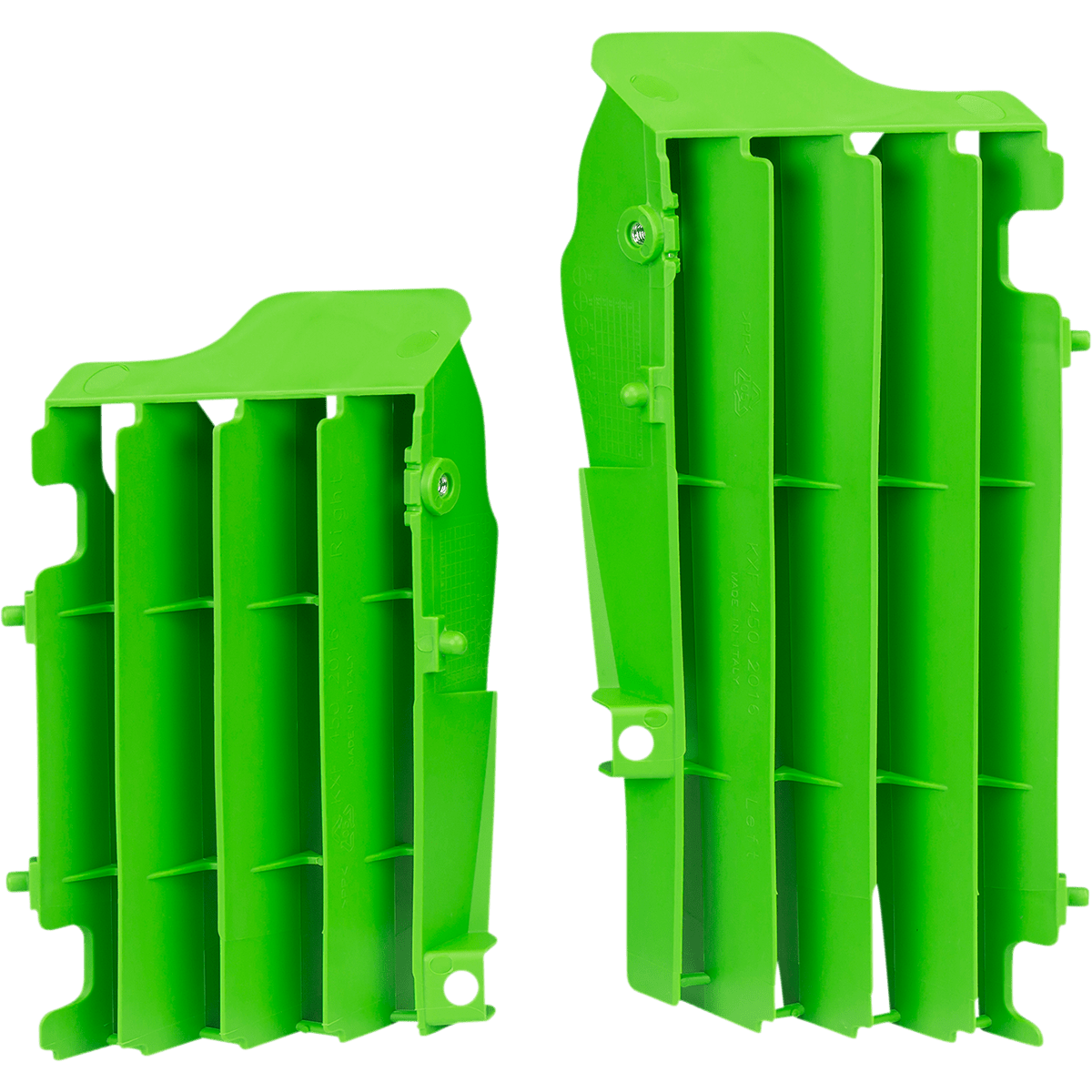 UFO Replacement Radiator Louvers Green Kawasaki