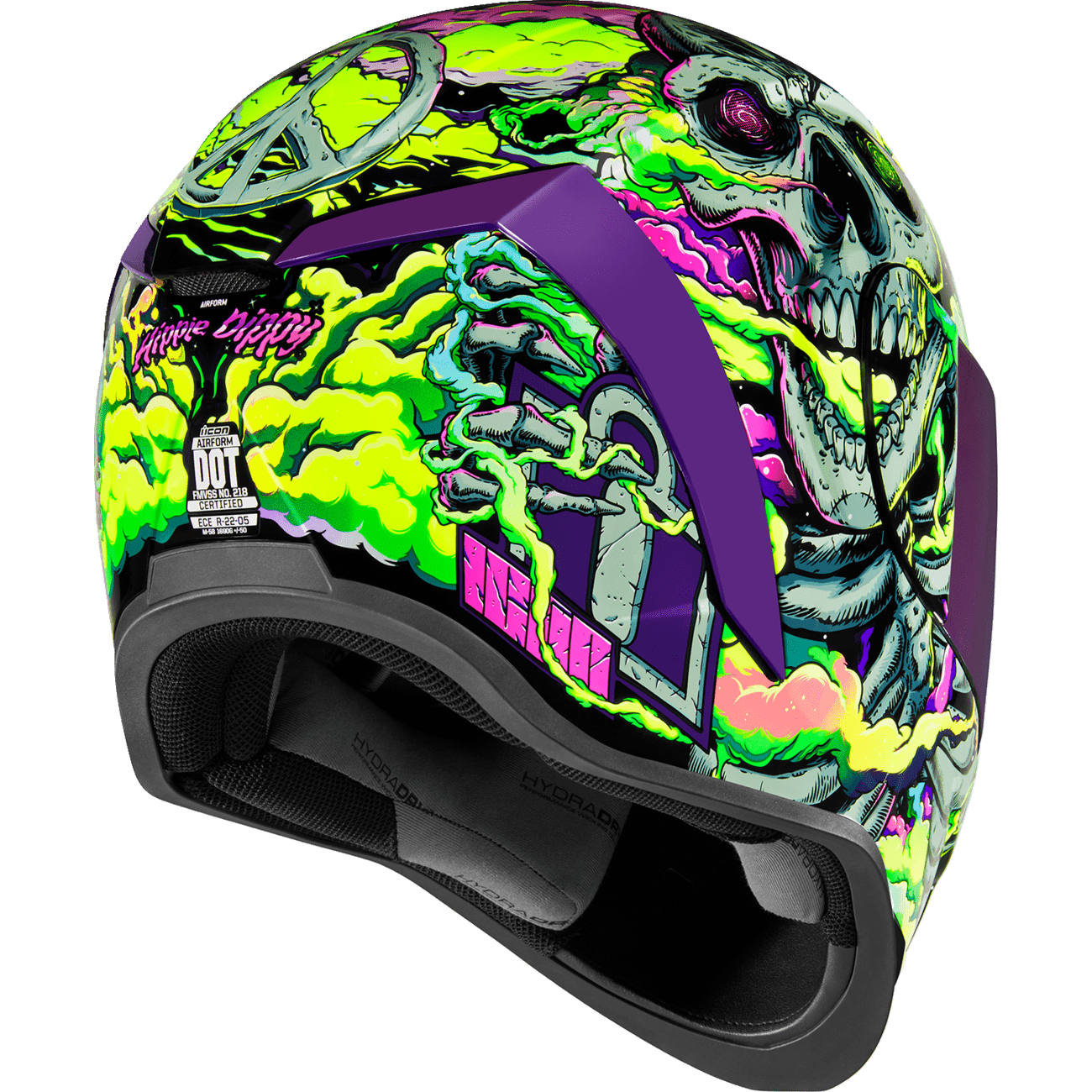 ICON Airform™ Helmet Hippy Dippy Purple Medium