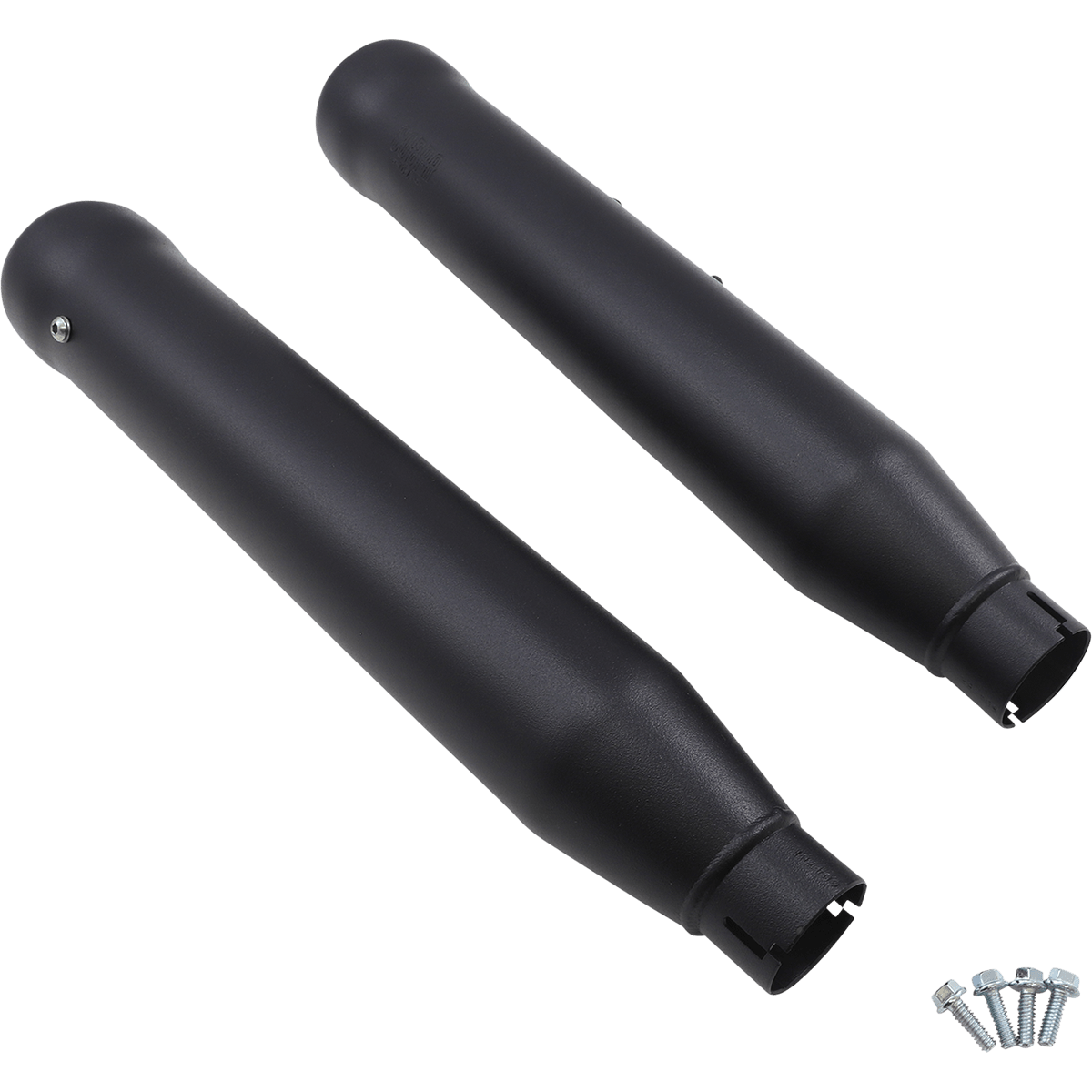 COBRA Neighbor Hater Mufflers for Softail Black 6047B