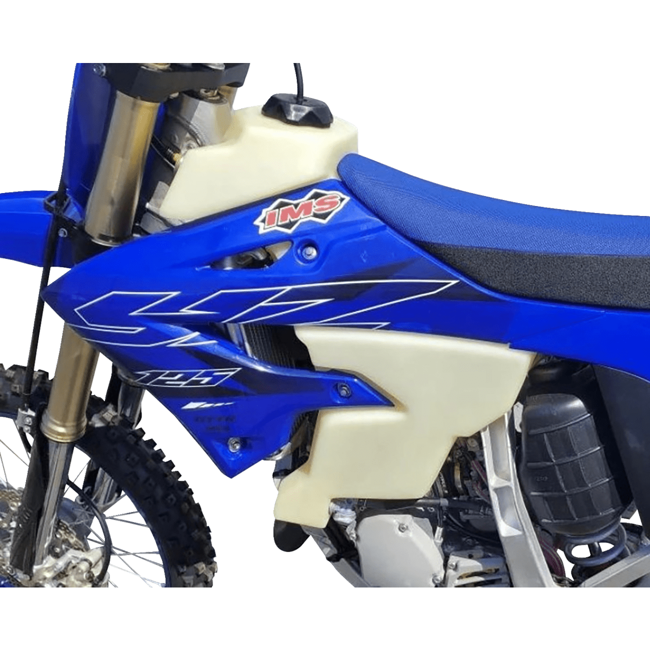 IMS PRODUCTS INC. Large-Capacity Gas Tank Natural Yamaha 3.2 Gallon 117342N2