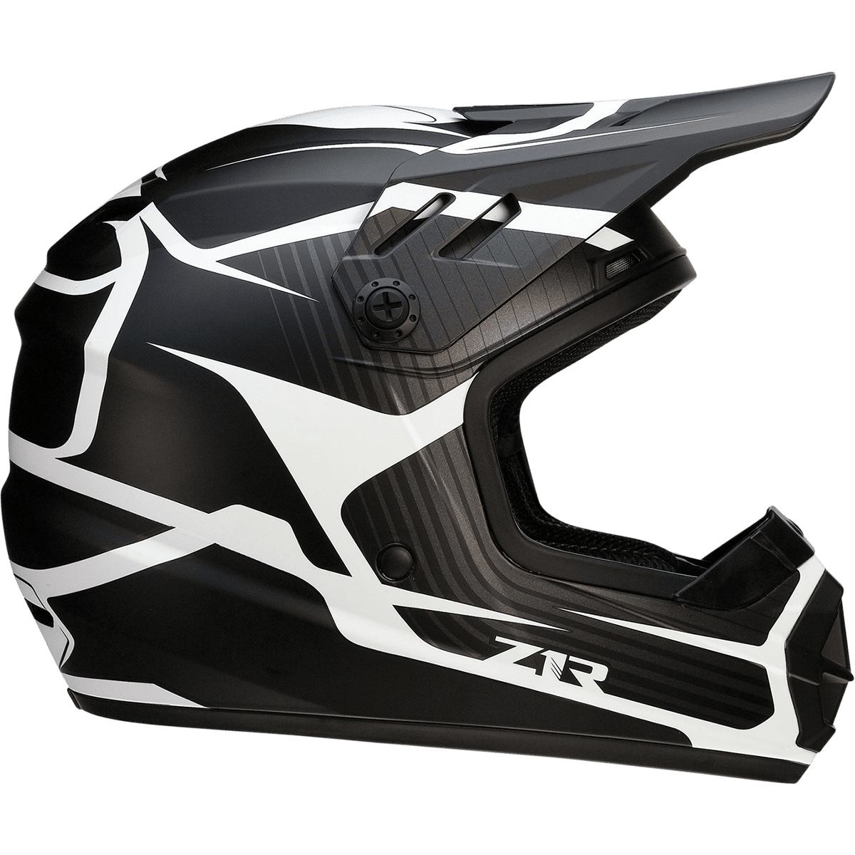 Z1R Youth Rise Helmet Flame Black Large