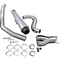 COBRA El Diablo Exhaust Chrome '88-'06 Softail 6485