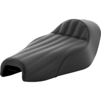 SADDLEMEN Knuckle Solo Seat Ribbed Black 807030023