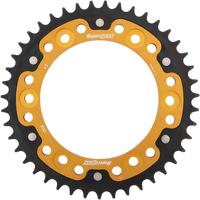 SUPERSPROX Stealth Rear Sprocket 43 Tooth Gold Honda RST130843GLD