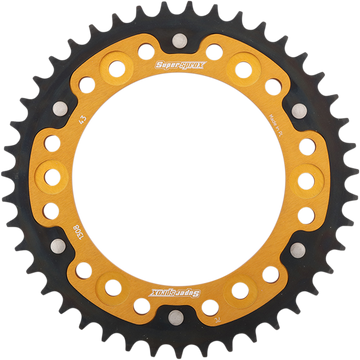 SUPERSPROX Stealth Rear Sprocket 43 Tooth Gold Honda RST130843GLD