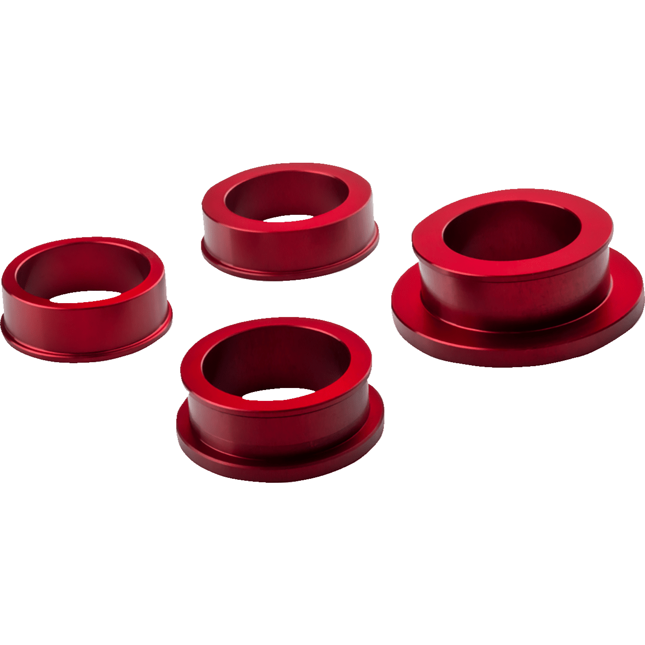 DRIVEN RACING Wheel Spacer Captive Red Kawasaki