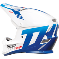 THOR Sector 2 Helmet Carve White/Blue Small