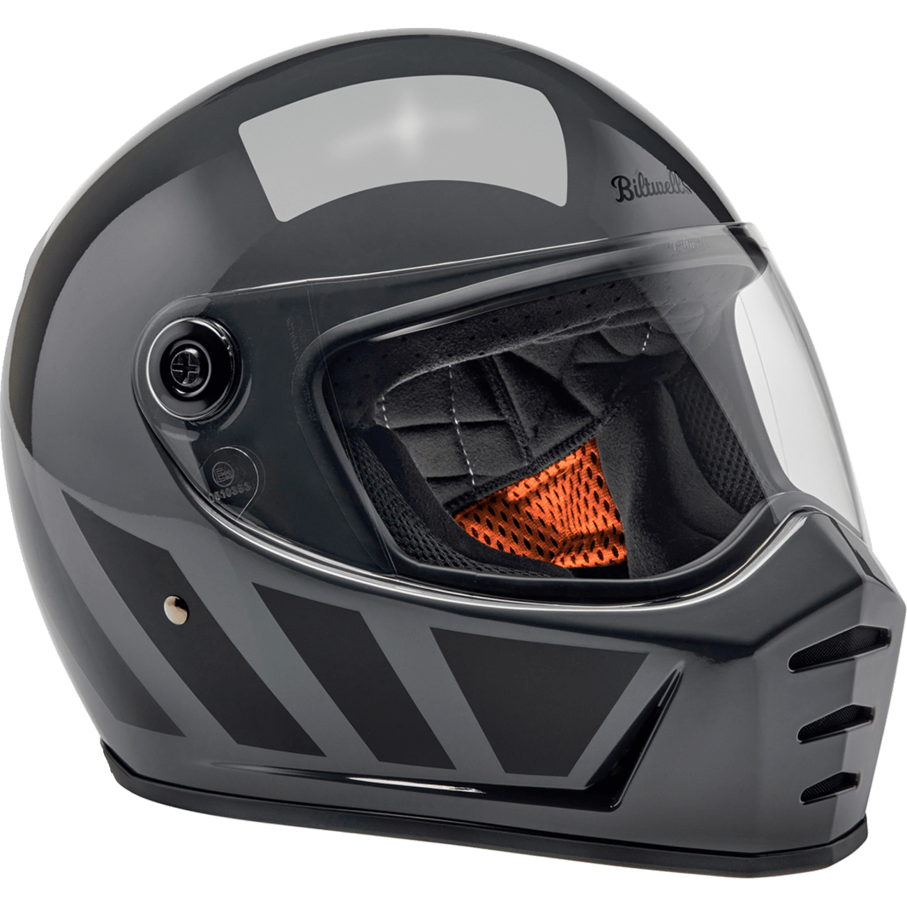 BILTWELL Lane Splitter Helmet Storm Gray Inertia Small 1004569502