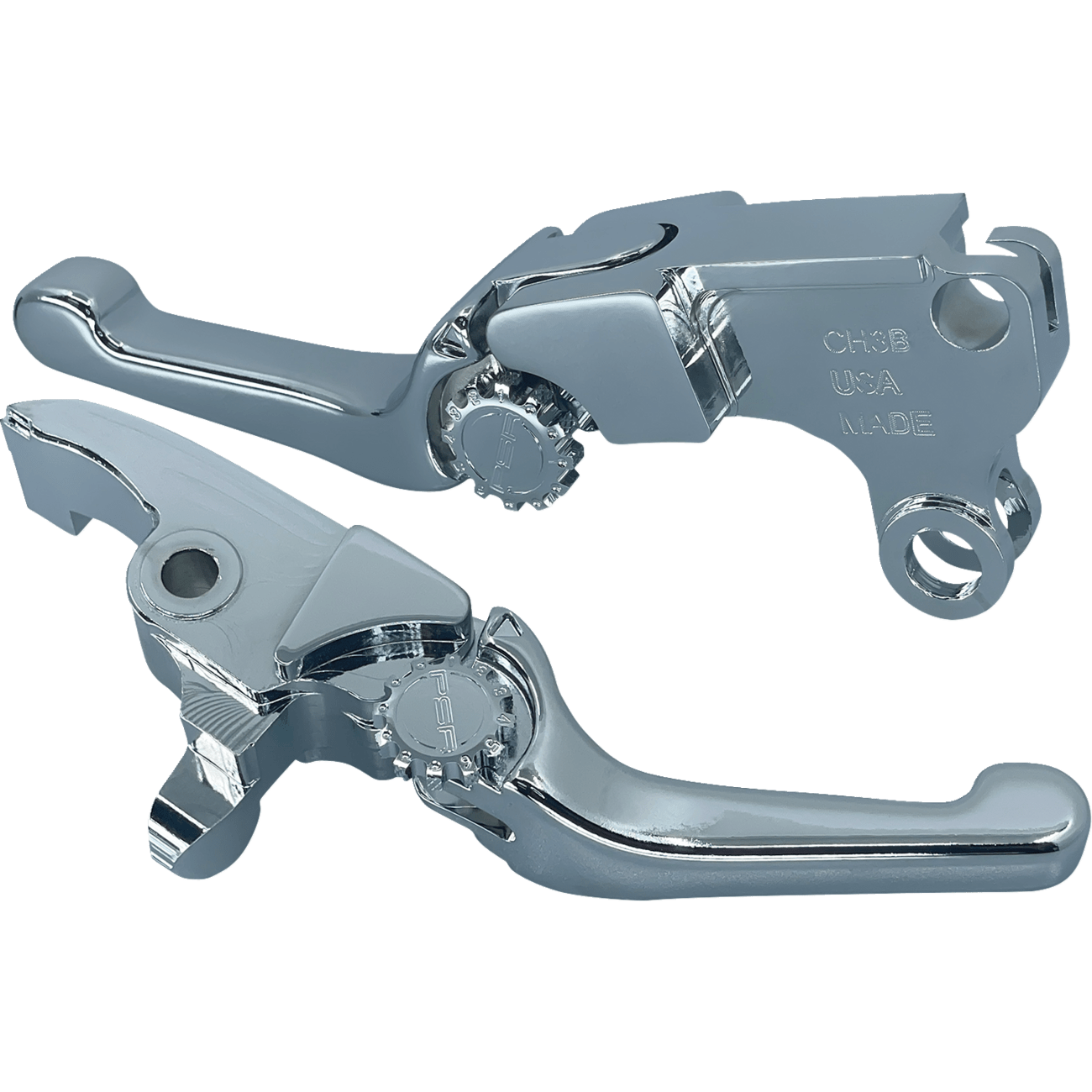 PSR Lever Set Anthem Harley Davidson Short Chrome