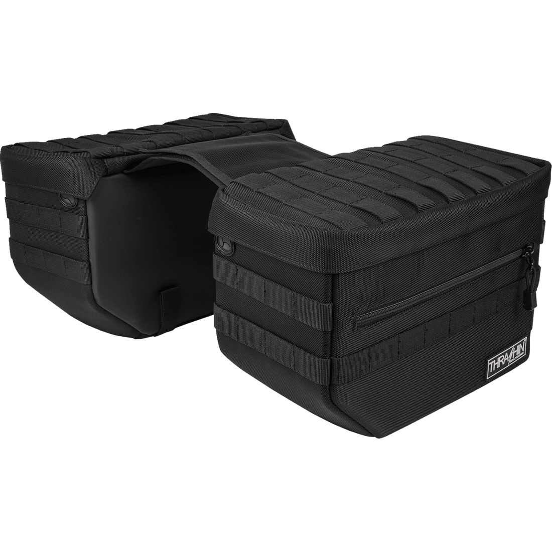 THRASHIN SUPPLY CO. Escape Saddlebags Black TSB0007