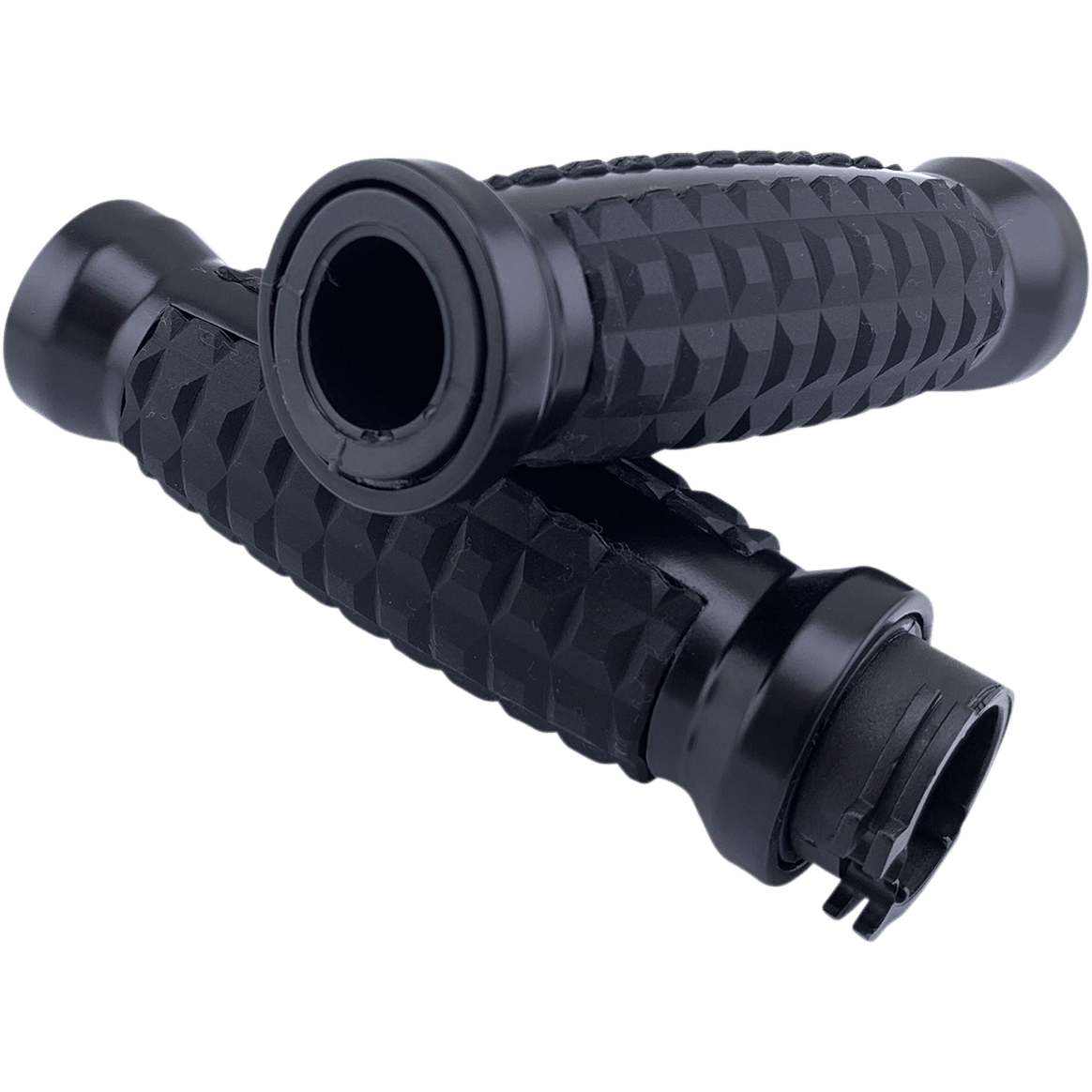 DRAG SPECIALTIES Grips Grenade Matte Black