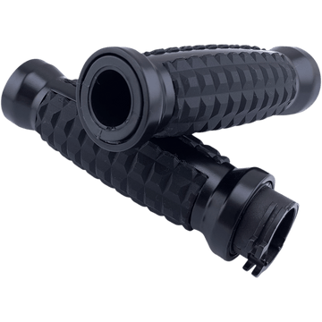 DRAG SPECIALTIES Grips Grenade Matte Black