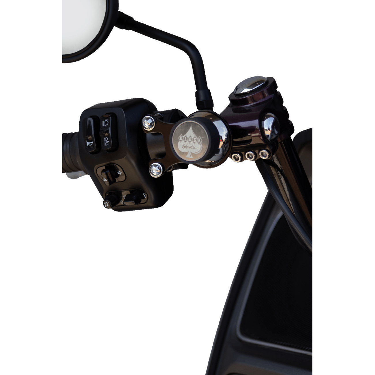 KLOCK WERKS Ambidextrous Mount iOmount™ Challenger Black KWD040609B