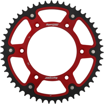 SUPERSPROX Stealth Rear Sprocket 51 Tooth Red Honda RST21051RED