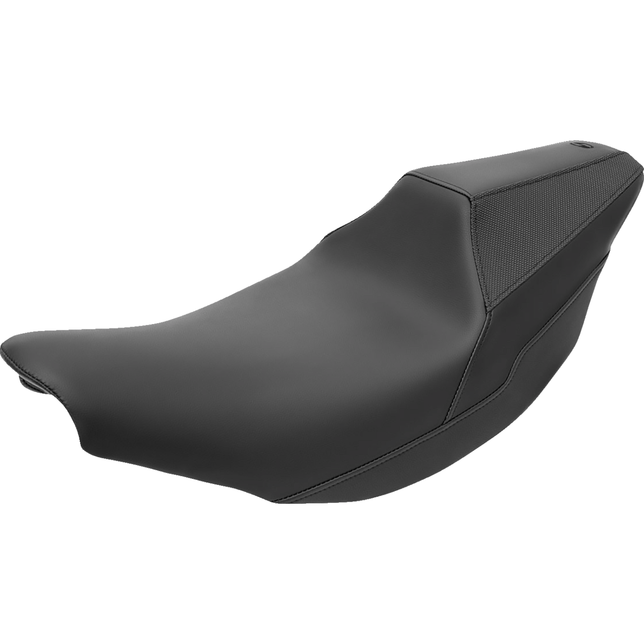 SADDLEMEN Carey Hart Signature Series Seat Black w/ Black Stitching Indian '14-'23 I1407HART