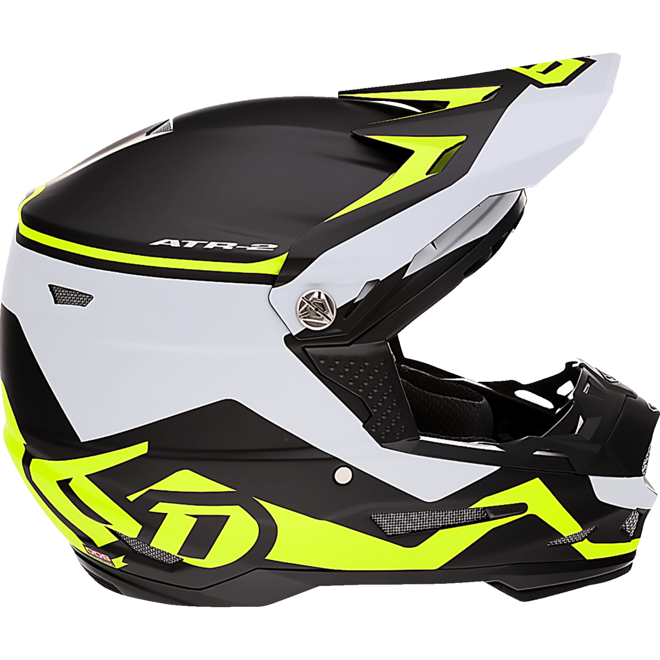 6D HELMETS ATR-2 Helmet Drive Neon Yellow Large