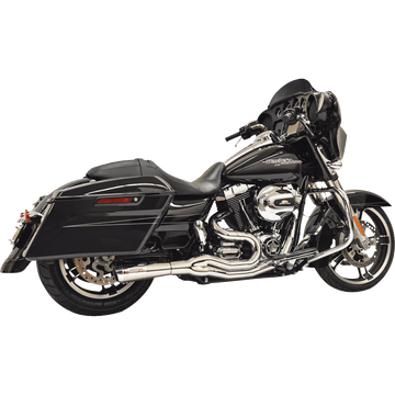 BASSANI XHAUST 2:1 Exhaust Chrome 1F61C