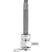 PINGEL Hex Fuel Valve Chrome 22 mm 6311CH