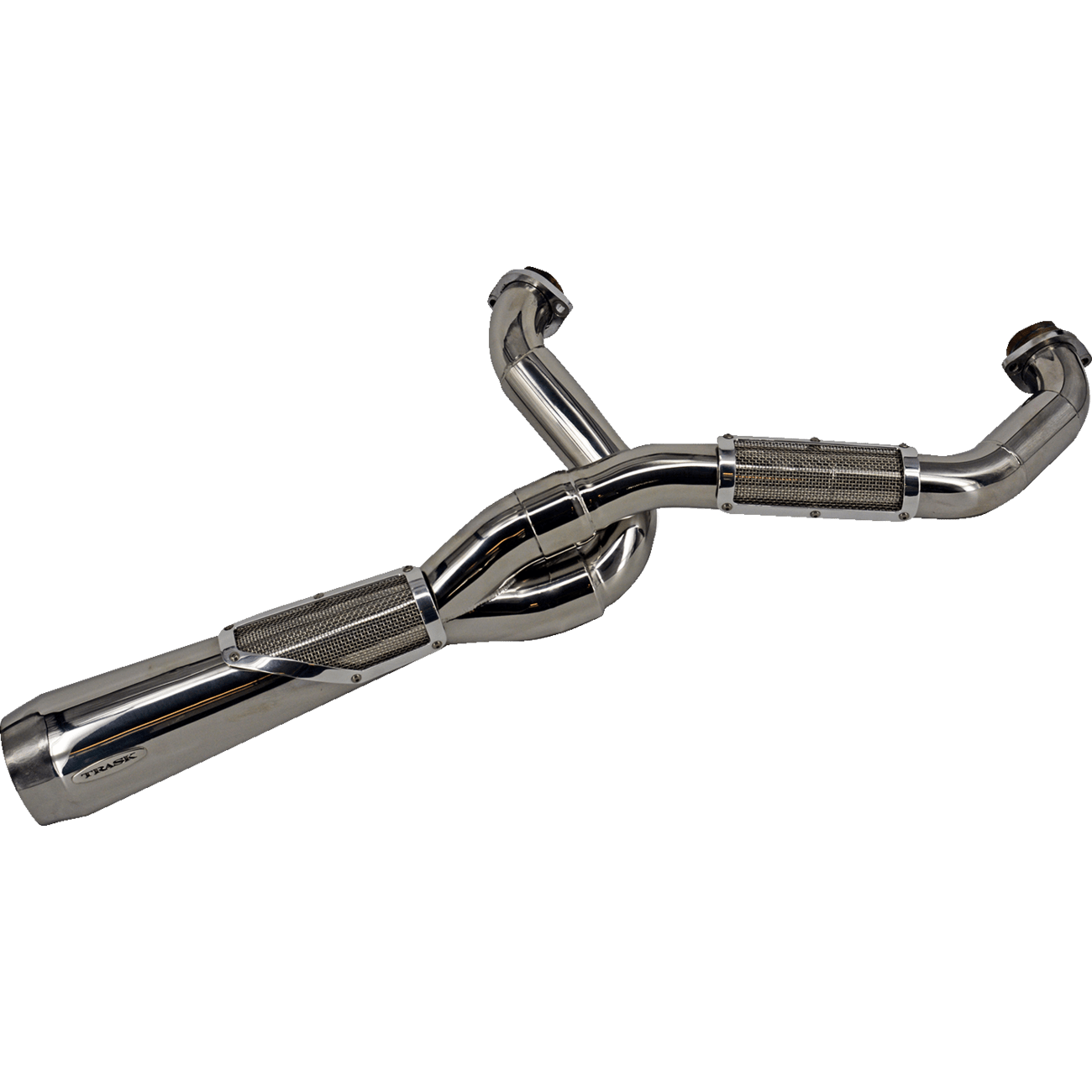 TRASK 2-into-1 Big Sexy Exhaust System Polished Stainless Steel TM5120PO