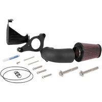 K & N Aircharger® Intake System with Mandrel-Bent Aluminum Intake Tube Kit Black 571138