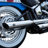 S&S CYCLE Slash Cut Mufflers 50 State Chrome 5500756B