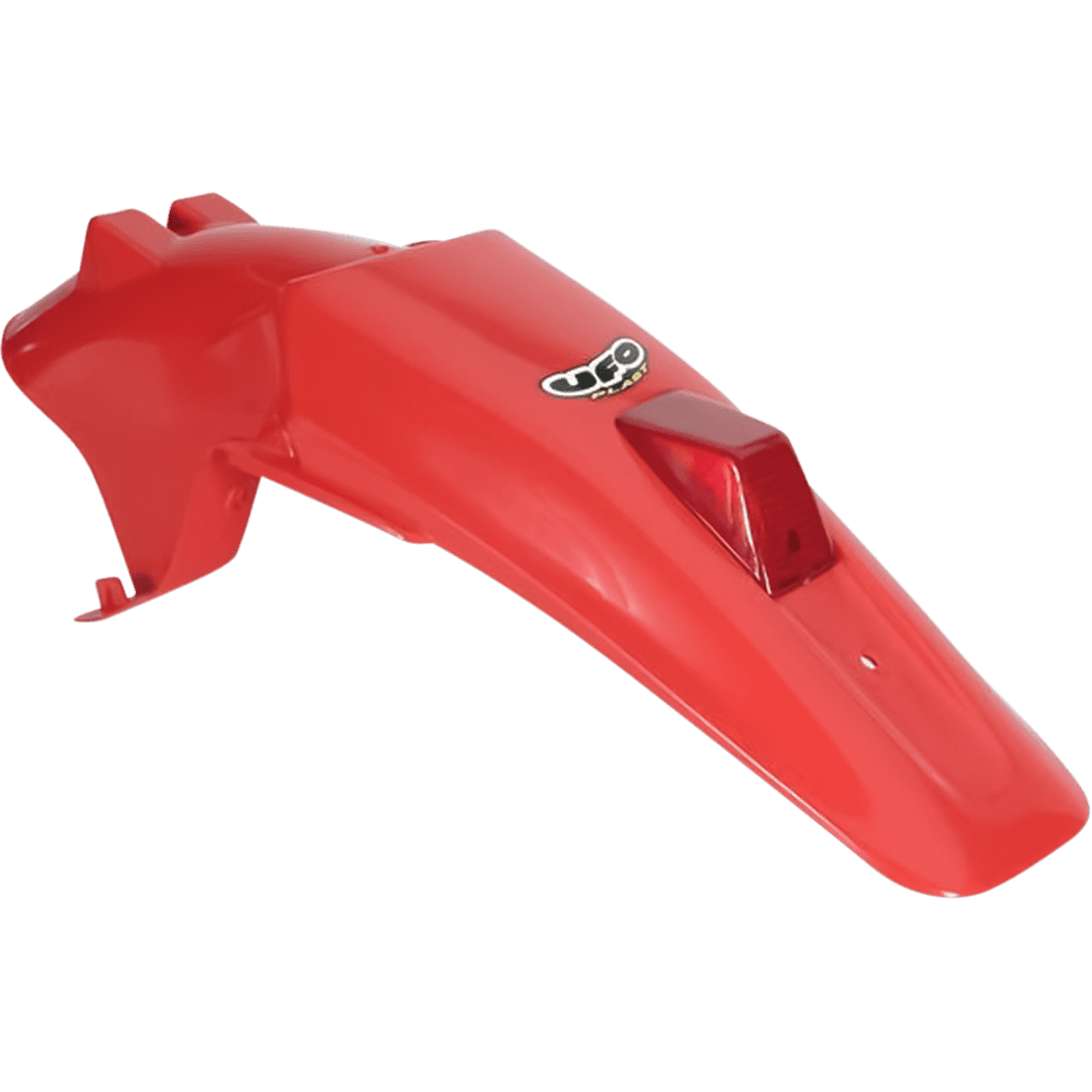 UFO Enduro Rear Fender with Light XR Red