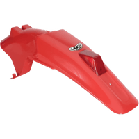 UFO Enduro Rear Fender with Light XR Red