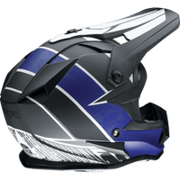 Z1R Youth F.I. Helmet Fractal MIPS® Matte Black/Blue Small