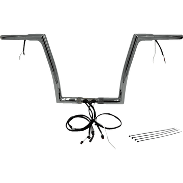 FAT BAGGERS INC. Handlebar Kit Flat Top 12" Chrome 701912