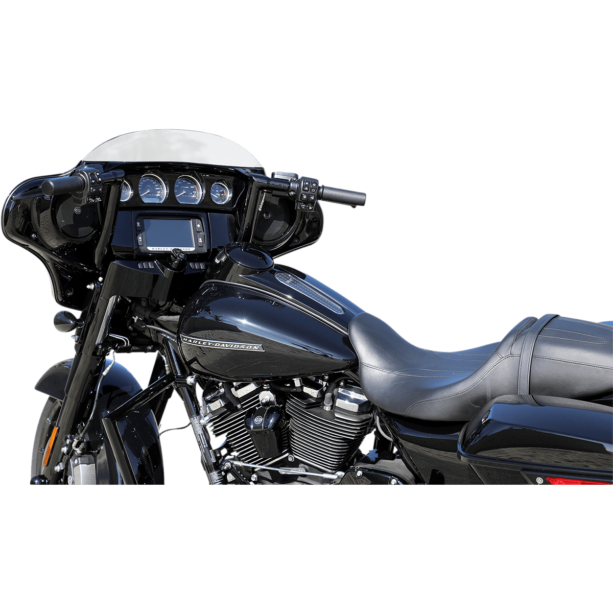 LA CHOPPERS Engine Guard Black Twin Peaks LA710000B