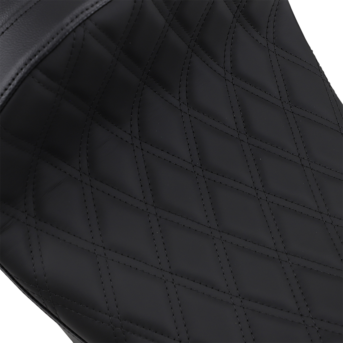 DRAG SPECIALTIES Forward Low Solo Seat Diamond Black Stitching FL '08-'23