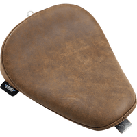 DRAG SPECIALTIES Bobber Solo Seat Brown Distressed XL '10-'22