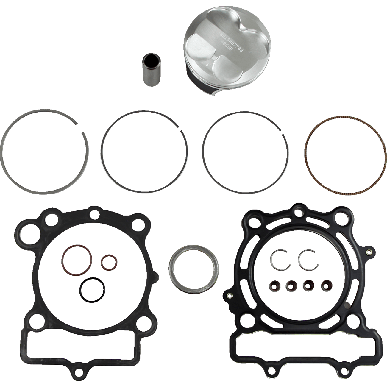 WISECO Piston Kit with Gaskets 77.00 mm Kawasaki PK1879