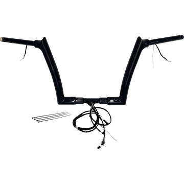 FAT BAGGERS INC. Handlebar Kit Pointed Top 12" Black 802312B