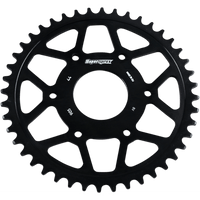 SUPERSPROX Edge Rear Sprocket Black 44 Tooth