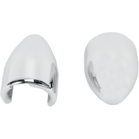 BARON Fork Bullets/Axle Nut Covers Chrome BA780002