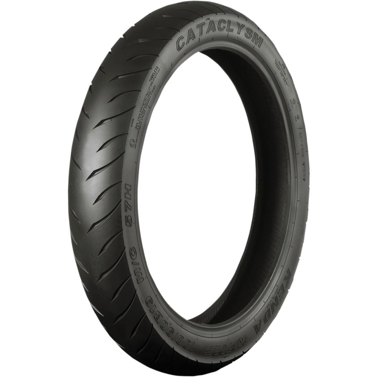 KENDA Tire K6702 Cataclysm Front 130/60B19 61H 046702190201