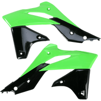 ACERBIS Radiator Shrouds Green/Black