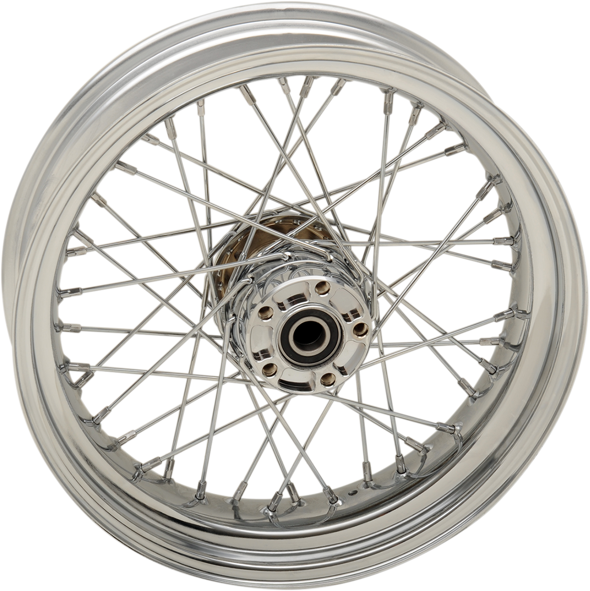 DRAG SPECIALTIES Wheel Laced 40 Spoke Rear Chrome 17x4.5 '12-'17 FXD