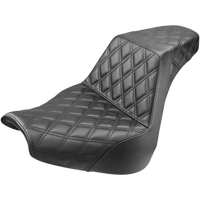 SADDLEMEN Step-Up Seat Full Lattice Stitch Black FXBR/S '18-'20 81831175