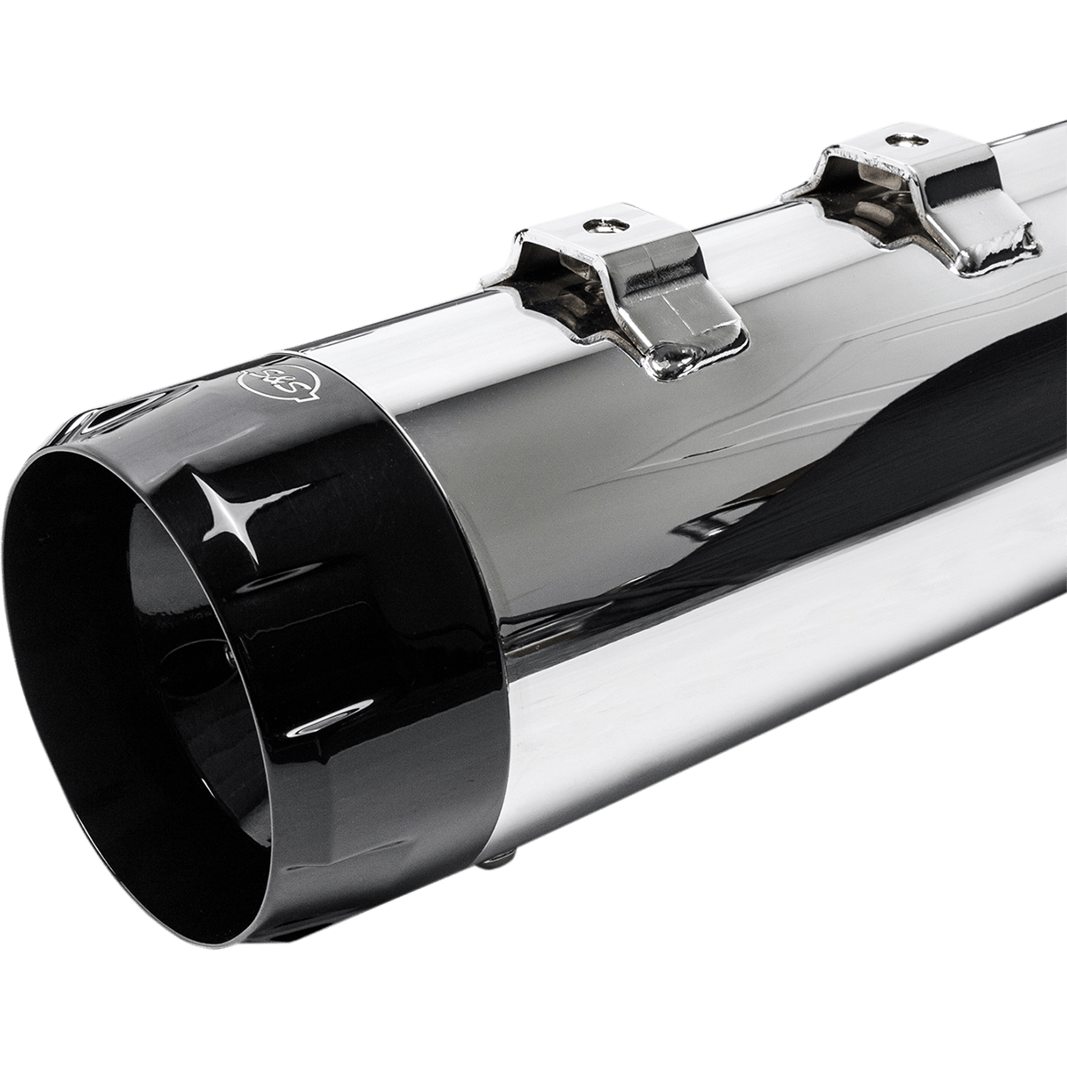 S&S CYCLE 4-1/2" MK45 Performance Mufflers Black Thruster 5500664