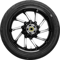 COASTAL MOTO Hurricane Rear Wheel Black Cut (18") | Dunlop Tire (180/55B18)