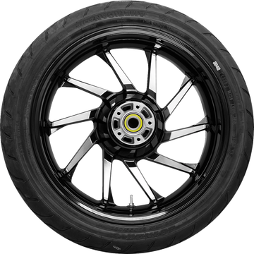 COASTAL MOTO Hurricane Rear Wheel Black Cut (18") | Dunlop Tire (180/55B18)