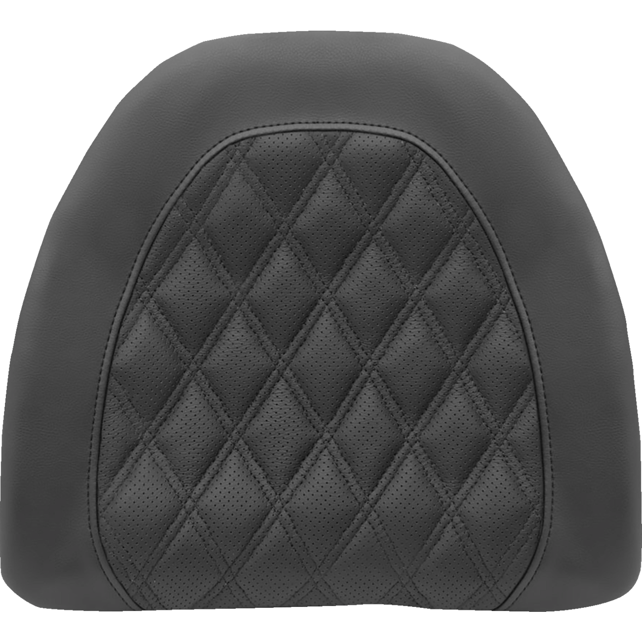 SADDLEMEN Tour-Pak® Backrest Pad Cover Lattice Stitched Black 8811884LS