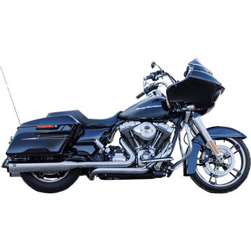 S&S CYCLE 4-1/2" GNX Slip-On Mufflers Chrome 5501079