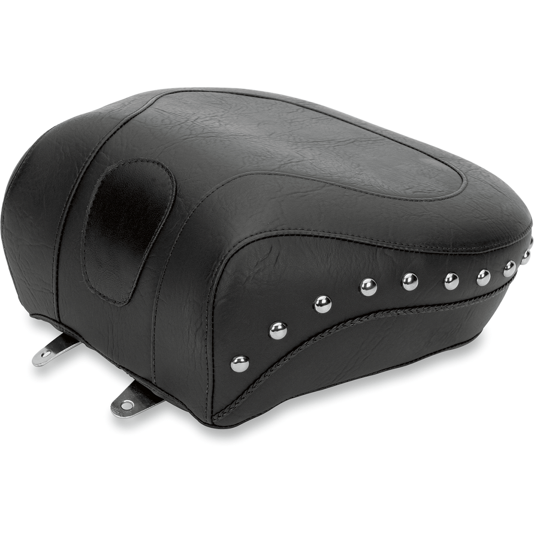 MUSTANG Wide Rear Seat Studded Black Softail '84-'99 79114