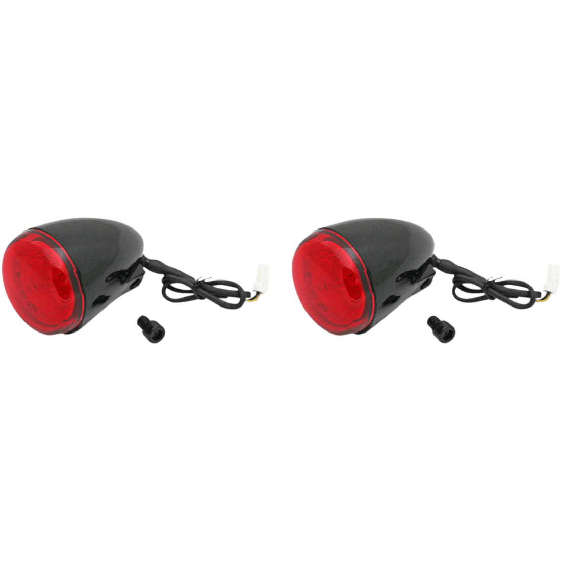 CUSTOM DYNAMICS ProBEAM® Turn Signals Black/Red PBINDRTSRB