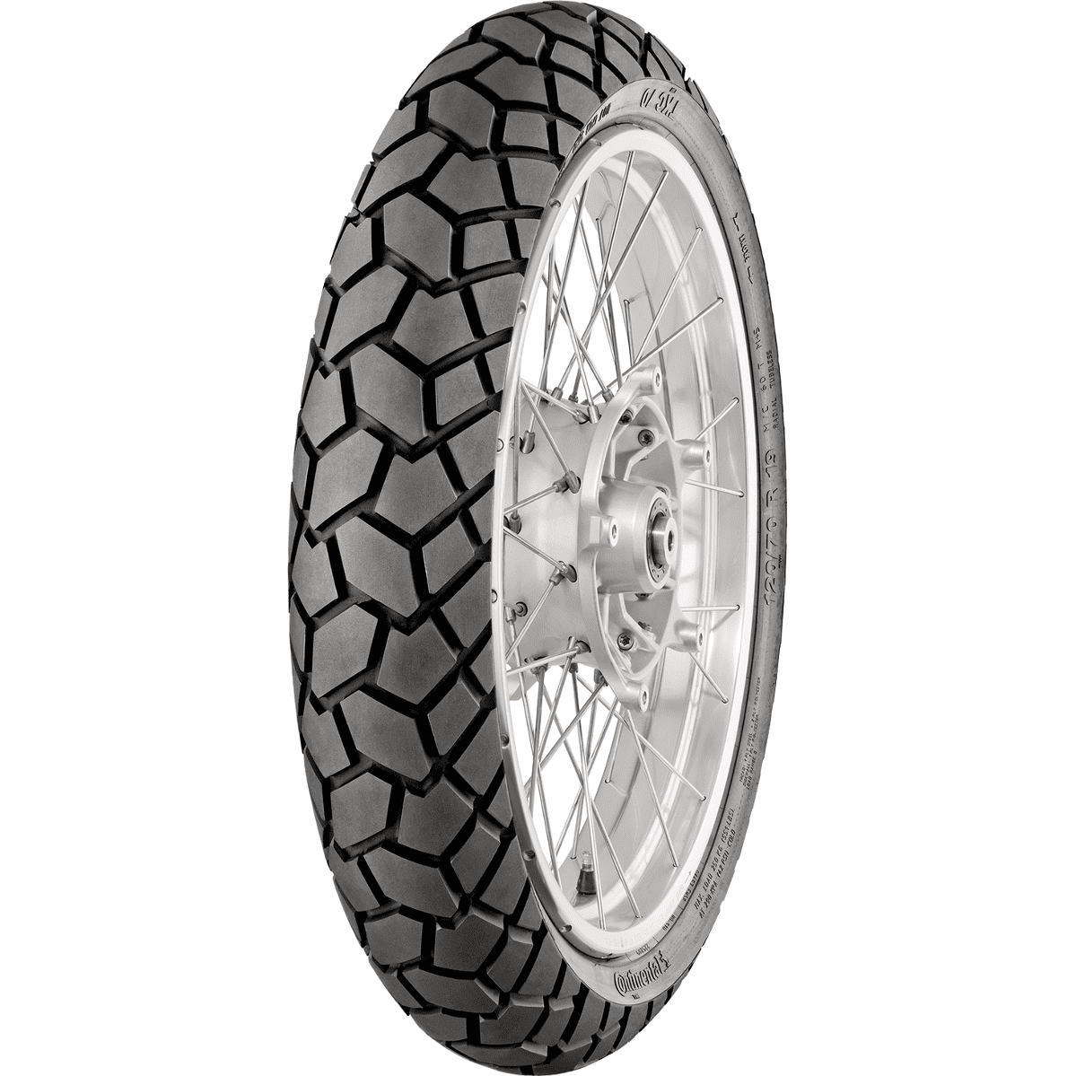 CONTINENTAL Tire TKC 70 Front 120/70ZR17 58W 02444630000