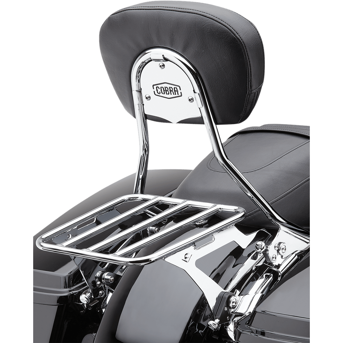 COBRA Detachable Backrest Chrome 6022012